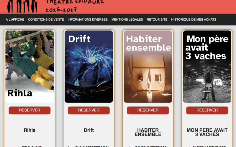 billetterie en ligne